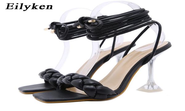 eilyken 2021 new summer fashion design weave women sandals transparent strange high heels ladies sandals open toe shoes aaa1112626688, Black
eilyken 2021 new summer fashion design weave women sandals transparent strange high heels ladies sandals open toe shoes aaa1112626688, Black