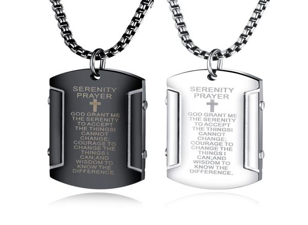 factory selling military necklaces in europe and america retro scripture stainless steel mens jewelry fashion trend necklace8660341, Silver
factory selling military necklaces in europe and america retro scripture stainless steel mens jewelry fashion trend necklace8660341, Silver