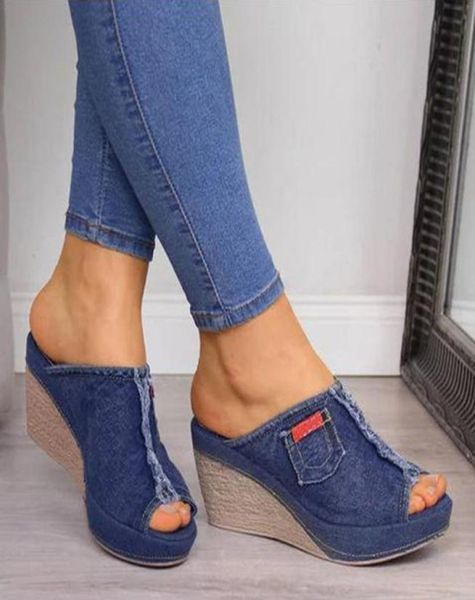 new arrival 2020 women sandals women summer fashion leisure fish mouth sandals thick bottom slippers wedges sandalias de mujer j209658928, Black
new arrival 2020 women sandals women summer fashion leisure fish mouth sandals thick bottom slippers wedges sandalias de mujer j209658928, Black
