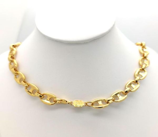 lobster clasp stamp 24 k yellow real gold filled puffed mariner link chain necklace ring circle 10mm 236quot4810289, Silver
lobster clasp stamp 24 k yellow real gold filled puffed mariner link chain necklace ring circle 10mm 236quot4810289, Silver