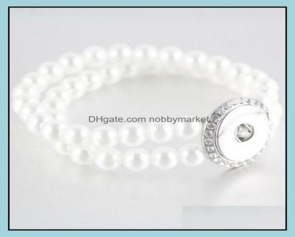 charm bracelets jewelry 18mm noosa pearl bead bracelet double layer snap buttons bangle for women lady girls gifts whole chris7647765, Golden;silver
charm bracelets jewelry 18mm noosa pearl bead bracelet double layer snap buttons bangle for women lady girls gifts whole chris7647765, Golden;silver