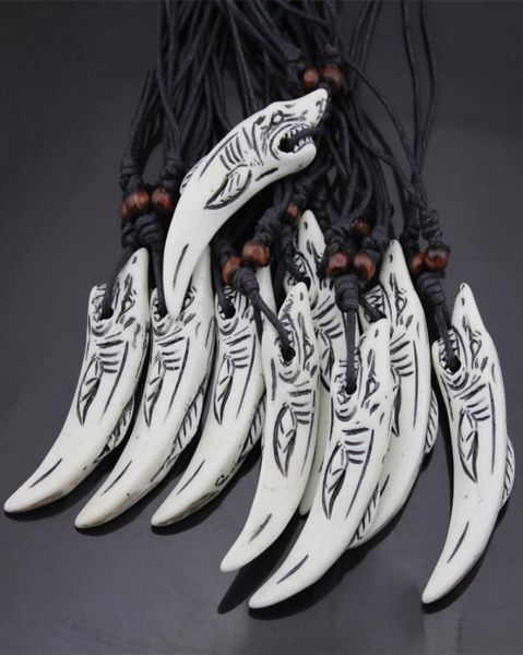 wholesale 12pcs faux yak bone resin carved white tooth pendants choker necklaces for men women surf gifts mn1437146135, Silver
wholesale 12pcs faux yak bone resin carved white tooth pendants choker necklaces for men women surf gifts mn1437146135, Silver