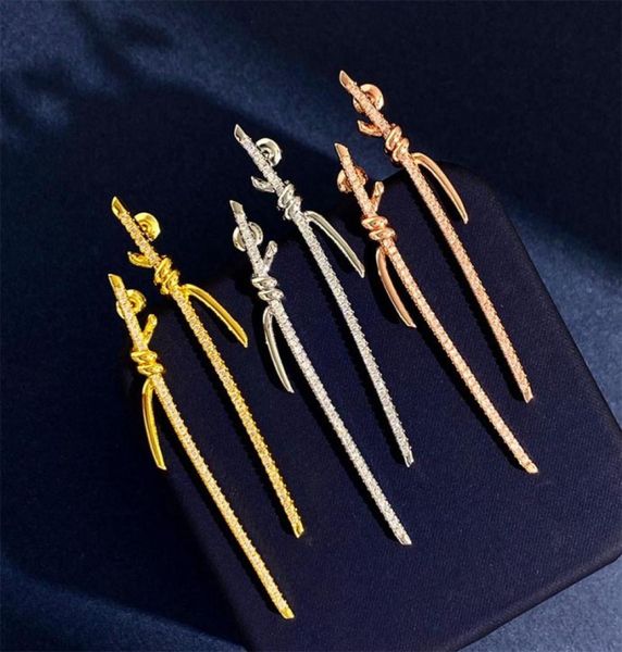 brand knot designer stud earrings for women 18k gold silver sweet bowknot shining crystal diamond earring ear rings party wedding 8887092, Golden;silver
brand knot designer stud earrings for women 18k gold silver sweet bowknot shining crystal diamond earring ear rings party wedding 8887092, Golden;silver