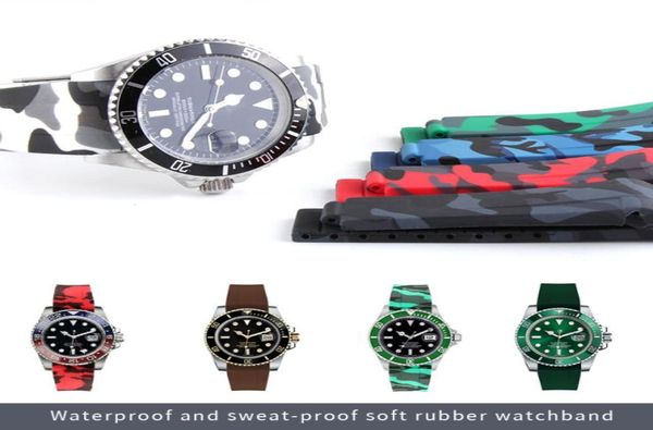 silicone rubber watchband stainless steel fold buckle watch band strap for oysterflex sub bracelet watch man 20mm black red bluet1641908, Black;brown
silicone rubber watchband stainless steel fold buckle watch band strap for oysterflex sub bracelet watch man 20mm black red bluet1641908, Black;brown