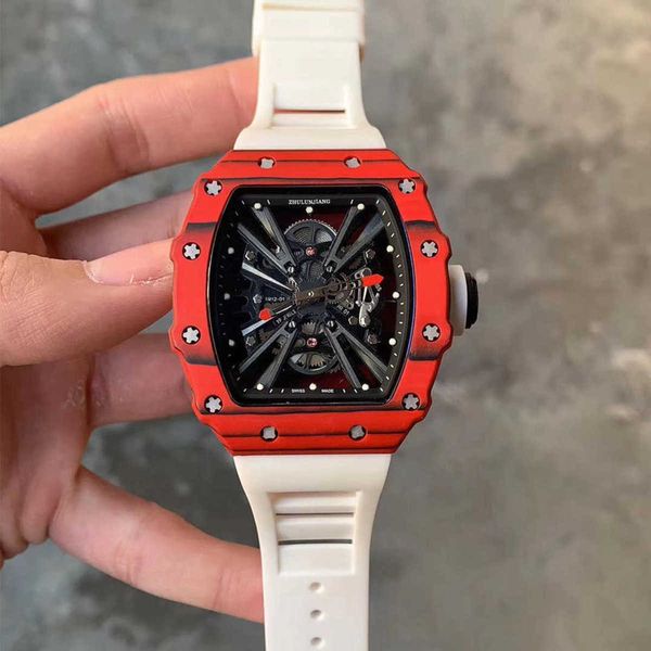 luxury milles richards same business casual carbon fiber mens fully automatic mechanical watch atmosphere sports fashion miller, Slivery;black
luxury milles richards same business casual carbon fiber mens fully automatic mechanical watch atmosphere sports fashion miller, Slivery;black