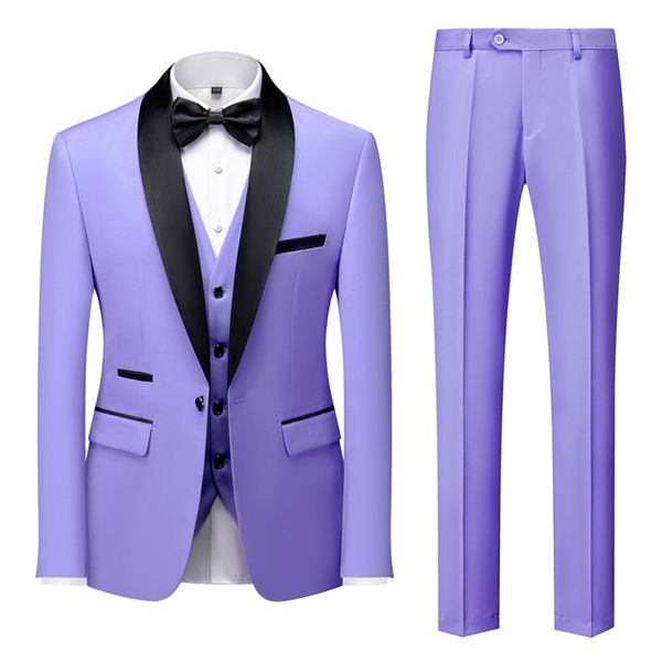 african trend groom set men fashion formal suit coat + vest + pants wedding slim fitting stage performance choir business attire, White;black
african trend groom set men fashion formal suit coat + vest + pants wedding slim fitting stage performance choir business attire, White;black