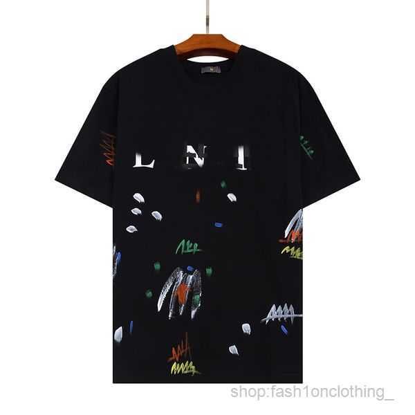 gal lavin mens designer t shirt casual man womens tees hand-painted ink splash graffiti letters loose short-sleeved round neck clothes 4 ott, White;black
gal lavin mens designer t shirt casual man womens tees hand-painted ink splash graffiti letters loose short-sleeved round neck clothes 4 ott, White;black