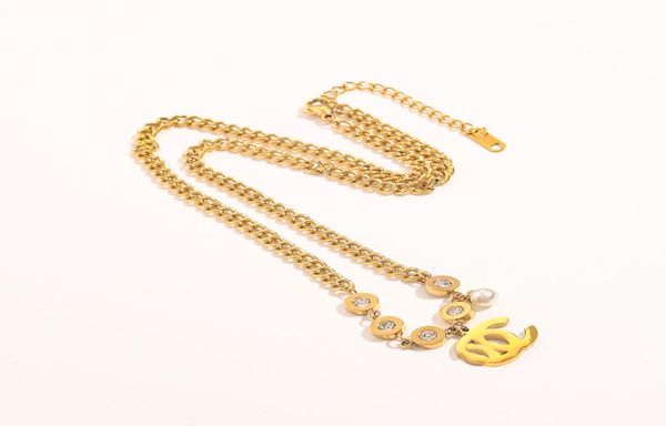 fashion women luxury designer necklace choker pendant chain crystal 18k gold plated stainless steel letter necklaces statement jew1678559, Silver
fashion women luxury designer necklace choker pendant chain crystal 18k gold plated stainless steel letter necklaces statement jew1678559, Silver