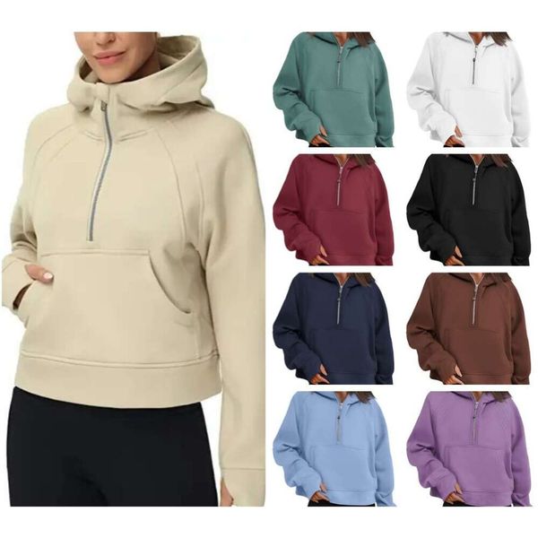 lulus womens jackets hoodys plus velvet autumn and winter yoga hoodie scuba hoodiethickening sport half zipper terry designer sweater cing, Black
lulus womens jackets hoodys plus velvet autumn and winter yoga hoodie scuba hoodiethickening sport half zipper terry designer sweater cing, Black