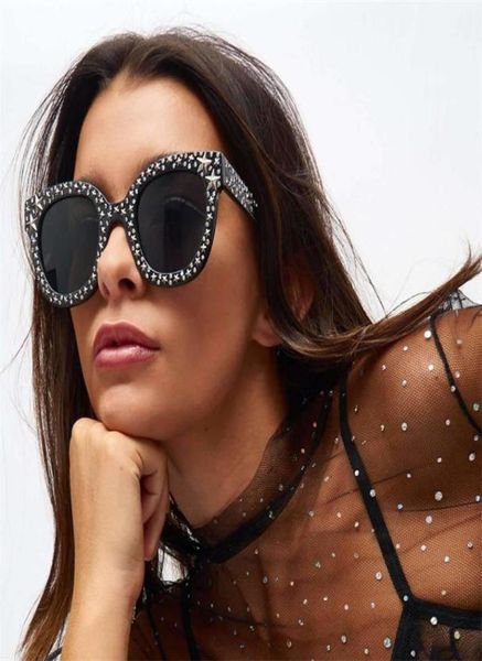 sunglasses star studded square women large black sun glasses female oversize rave festival vintage oculos8946318, White;black
sunglasses star studded square women large black sun glasses female oversize rave festival vintage oculos8946318, White;black