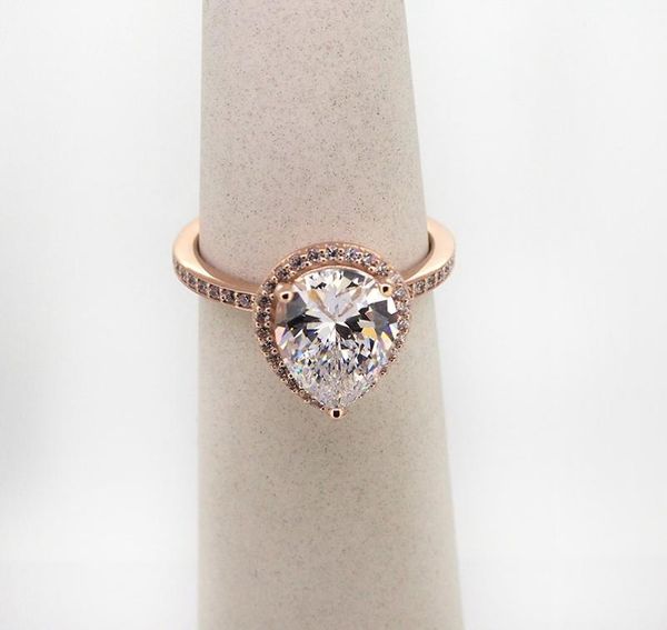 shiny teardrop ring 925 sterling silver plated rose gold with original box for jewelry cz diamond ladies ring holiday gift1483256, Slivery;golden
shiny teardrop ring 925 sterling silver plated rose gold with original box for jewelry cz diamond ladies ring holiday gift1483256, Slivery;golden