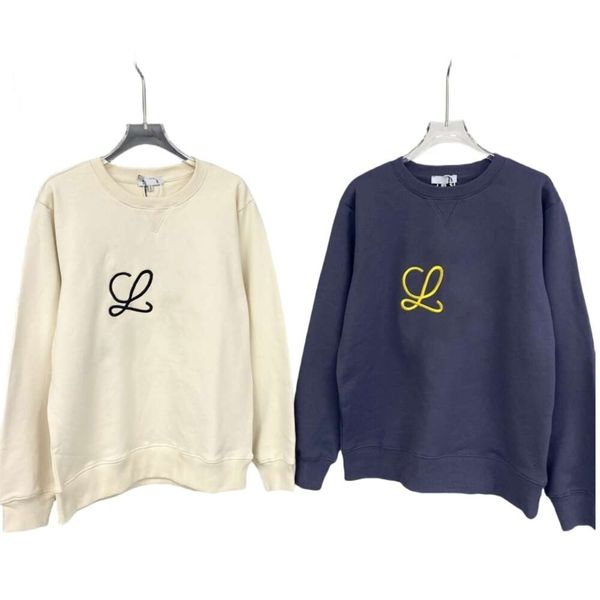 designers women t-shirt loewees fashion and luxury industry heavy contrast embroidery couple round neck sweater autumn cotton loose men', Black
designers women t-shirt loewees fashion and luxury industry heavy contrast embroidery couple round neck sweater autumn cotton loose men', Black