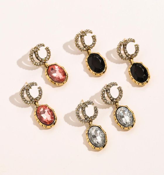 classic design letter stud earrings women fashion diamond luxury earrings 18k gold plated premium accessories popular brand jewelr1305186, Golden;silver
classic design letter stud earrings women fashion diamond luxury earrings 18k gold plated premium accessories popular brand jewelr1305186, Golden;silver