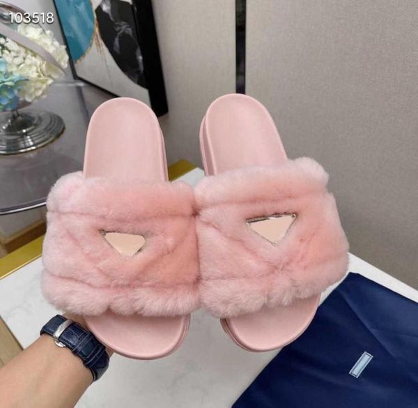 fashion women designer fur slippers flat triangle logo soft warm winter luxury womens real fur slides fluffy furry fuzzy girl flip2336348, Black
fashion women designer fur slippers flat triangle logo soft warm winter luxury womens real fur slides fluffy furry fuzzy girl flip2336348, Black