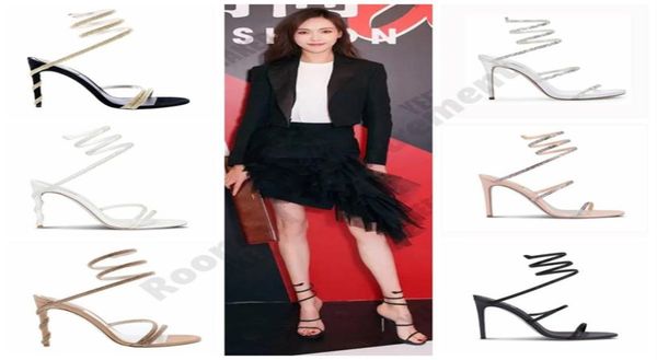 2022 margot jewel sandals snake twining elegant sandal cleo stiletto high heel rene caovilla crystal gold rhinestone dress shoes s6052685, Black
2022 margot jewel sandals snake twining elegant sandal cleo stiletto high heel rene caovilla crystal gold rhinestone dress shoes s6052685, Black