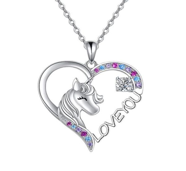 children039s unicorn pendant necklace for women cartoon animal rainbow horse crystal4964580, Silver
children039s unicorn pendant necklace for women cartoon animal rainbow horse crystal4964580, Silver
