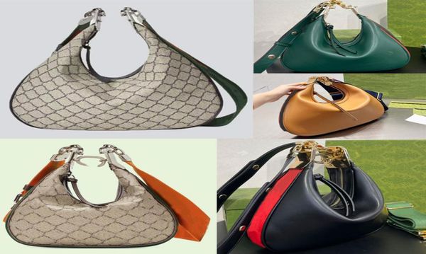 attache large shoulder bag crescent moon shape g shaped hook closure with zip detachable blue and red web trim luxury designer han5995783, Red;black
attache large shoulder bag crescent moon shape g shaped hook closure with zip detachable blue and red web trim luxury designer han5995783, Red;black