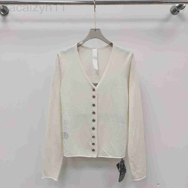 womens knits & tees designer wear correct version sweater spring and autumn new v-neck thin long sleeve cardigan knitted top, White
womens knits & tees designer wear correct version sweater spring and autumn new v-neck thin long sleeve cardigan knitted top, White