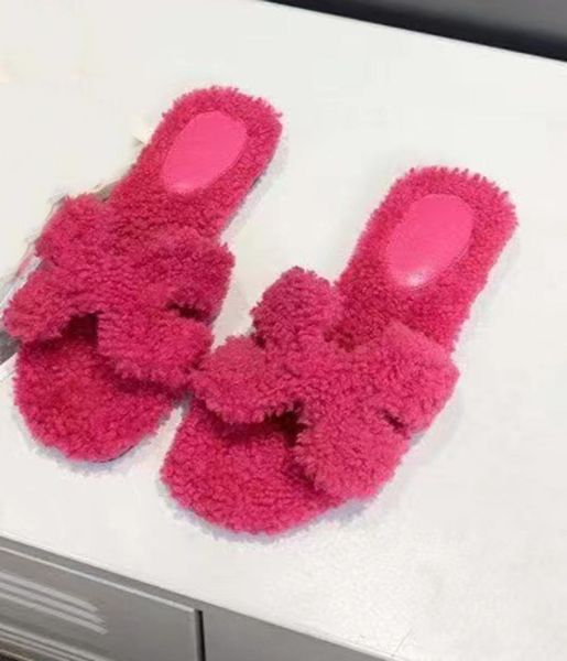 2022 temperament luxury thick wool slippers single toe bright color thin non slip flat home shoes soft package size 35421588668, Black
2022 temperament luxury thick wool slippers single toe bright color thin non slip flat home shoes soft package size 35421588668, Black