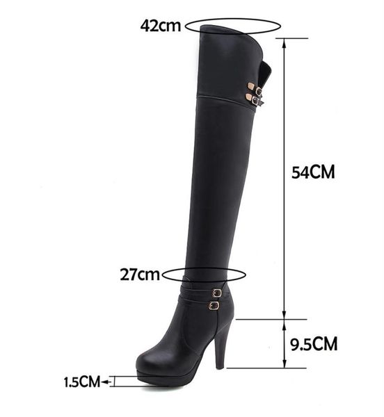 2021 black high heels over the knee boots women platform thigh high boots autumn winter long boots shoes cuissardes white 2006966030
2021 black high heels over the knee boots women platform thigh high boots autumn winter long boots shoes cuissardes white 2006966030