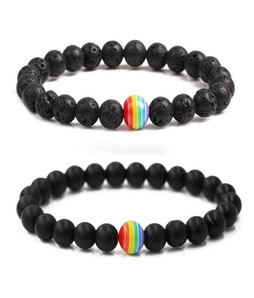 rainbow ball 8mm matted black lava stone beads bracelet volcanic rock stone aromatherapy essential oil diffuser bracelet jewelry2945887, Golden;silver
rainbow ball 8mm matted black lava stone beads bracelet volcanic rock stone aromatherapy essential oil diffuser bracelet jewelry2945887, Golden;silver