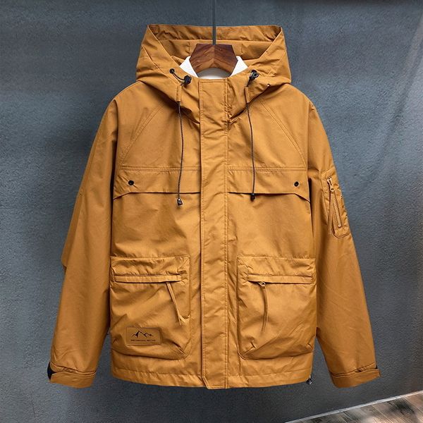 men s jackets jaket kargo bertudung untuk pria jaket longgar pakaian luar penahan angin parka musim dingin 230904, Black;brown
men s jackets jaket kargo bertudung untuk pria jaket longgar pakaian luar penahan angin parka musim dingin 230904, Black;brown