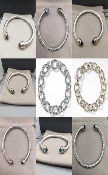head platinum trend round designer bangle bracelet women fashion versatile plated twocolor hemp ed wire jewelry 5mm luxury b2199398, Black
head platinum trend round designer bangle bracelet women fashion versatile plated twocolor hemp ed wire jewelry 5mm luxury b2199398, Black