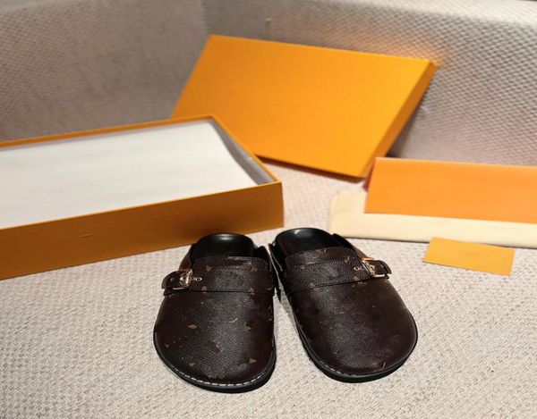 cosy flat comfort slippers leather wrapped head pull cork scraps flat sole designer slides lazy shoes lovers scuffs fashion luxury7384286, Black
cosy flat comfort slippers leather wrapped head pull cork scraps flat sole designer slides lazy shoes lovers scuffs fashion luxury7384286, Black