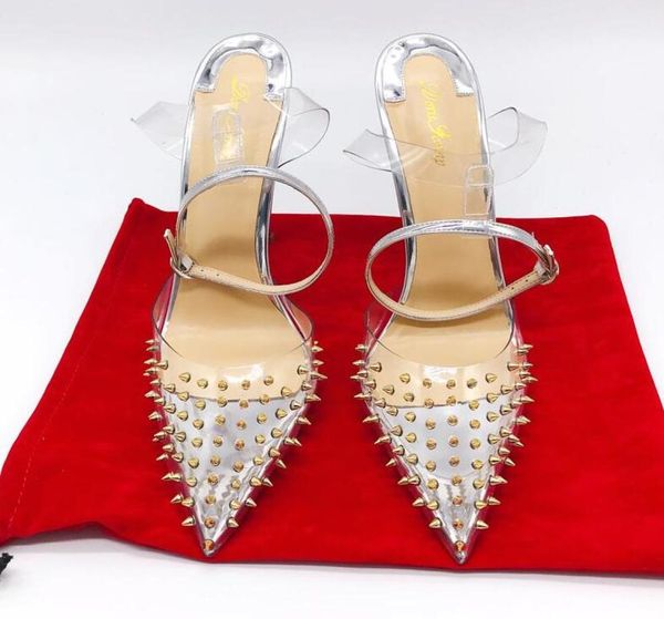 2019 wedding women lady silver pvc slingback spikes new poined toes high heeled heels shoes stiletto heel shoes pump 12cm 10cm7375356, Black
2019 wedding women lady silver pvc slingback spikes new poined toes high heeled heels shoes stiletto heel shoes pump 12cm 10cm7375356, Black