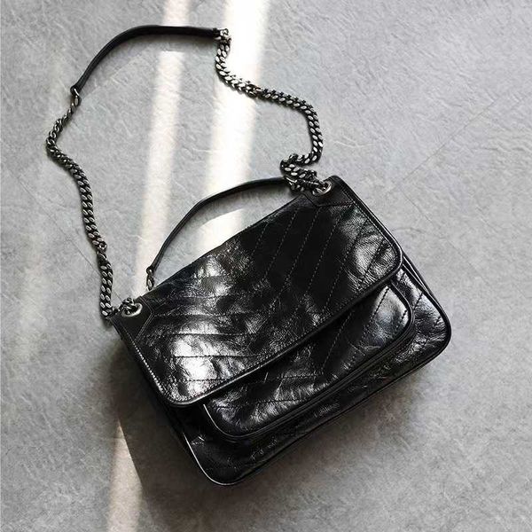 luxury tote bags for women online store bag women's 2023 new niki genuine leather versatile oil wax messenger chain with real logo
luxury tote bags for women online store bag women's 2023 new niki genuine leather versatile oil wax messenger chain with real logo
