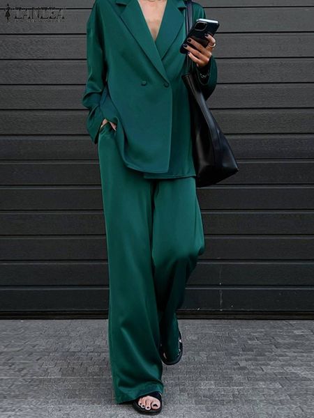 womens two piece pants fashion women loose sets zanzea long sleeve shirts wide leg oversized office lady outfits tracksuit streetwears 23090, White
womens two piece pants fashion women loose sets zanzea long sleeve shirts wide leg oversized office lady outfits tracksuit streetwears 23090, White