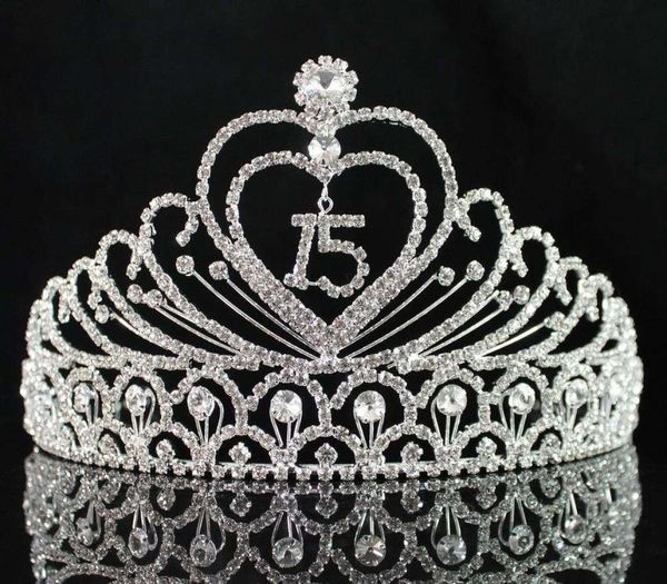 janefashions quinceanera sweet 15 fifteen 15th birthday party coronas de clear white austrian rhinestone tiara crown y2008077238000, White;golden
janefashions quinceanera sweet 15 fifteen 15th birthday party coronas de clear white austrian rhinestone tiara crown y2008077238000, White;golden