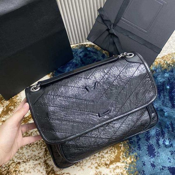 designer evening bags online shop fashionable and textured womens bag oil wax skin niki postman pleated wandering chain strap with real logo
designer evening bags online shop fashionable and textured womens bag oil wax skin niki postman pleated wandering chain strap with real logo