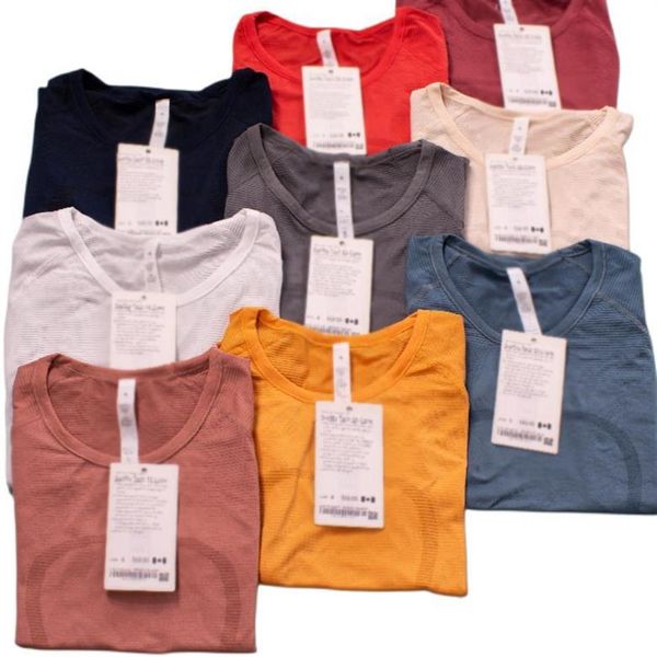 quick dry breathable soft yoga 18 colors lu swiftly tech pullover round neck short sleeve t shirt fitness gym workout clothes232s
quick dry breathable soft yoga 18 colors lu swiftly tech pullover round neck short sleeve t shirt fitness gym workout clothes232s