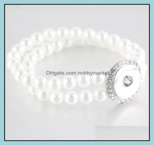 charm bracelets jewelry 18mm noosa pearl bead bracelet double layer snap buttons bangle for women lady girls gifts whole chris8925293, Golden;silver
charm bracelets jewelry 18mm noosa pearl bead bracelet double layer snap buttons bangle for women lady girls gifts whole chris8925293, Golden;silver