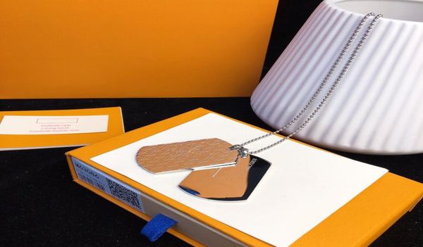 luxury designer pendant necklaces female stainless steel couple gold sliver soldier military card hollow out letter printing penda1230701, Silver
luxury designer pendant necklaces female stainless steel couple gold sliver soldier military card hollow out letter printing penda1230701, Silver