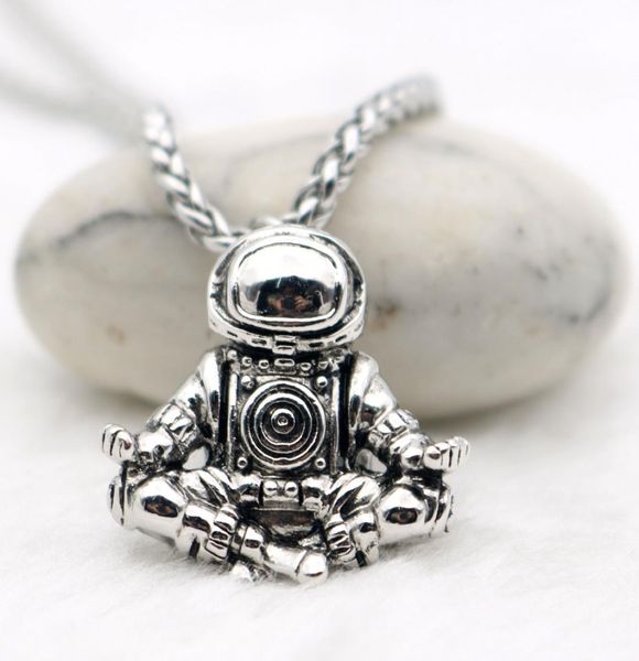 astronaut pendant necklace meditation galaxy universe cosmic spaceman retro women men necklace steel chains real leather rope6858156, Silver
astronaut pendant necklace meditation galaxy universe cosmic spaceman retro women men necklace steel chains real leather rope6858156, Silver