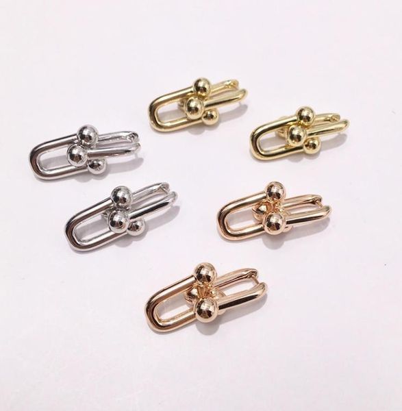 s fashion titanium steel jewelry burst chain ring earrings 2 section u chain ear nail7622537, Silver
s fashion titanium steel jewelry burst chain ring earrings 2 section u chain ear nail7622537, Silver