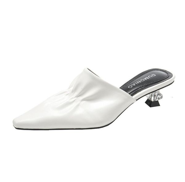 women039s 2020 new fashion pointed toe low heel pleated slip on sandals mules elegant crystal heels office party shoes whi9005320, Black
women039s 2020 new fashion pointed toe low heel pleated slip on sandals mules elegant crystal heels office party shoes whi9005320, Black