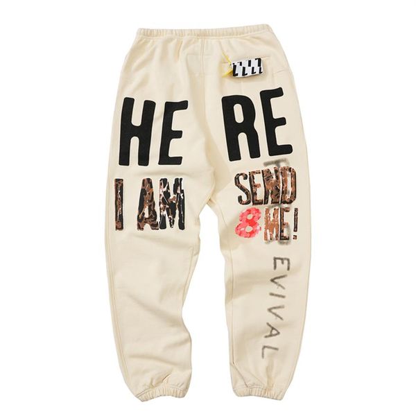 23ss autumn winter usa collaborate graffiti pants here i am send me trousers casual drawstring sweatpants men women jogger slim fi264b, Black;brown
23ss autumn winter usa collaborate graffiti pants here i am send me trousers casual drawstring sweatpants men women jogger slim fi264b, Black;brown