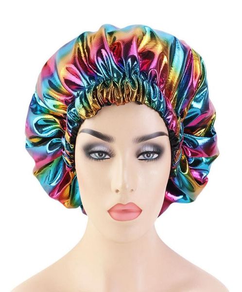 colorful women satin night sleep cap hair bonnet hat silk head cover wide elastic band6277121, Blue;gray
colorful women satin night sleep cap hair bonnet hat silk head cover wide elastic band6277121, Blue;gray