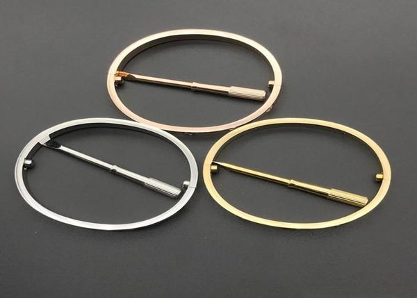 5th genaration brand titanium steel screw bracelet bangle silver rose gold bracelets with diamond couple jewelry gif62146079, Black
5th genaration brand titanium steel screw bracelet bangle silver rose gold bracelets with diamond couple jewelry gif62146079, Black