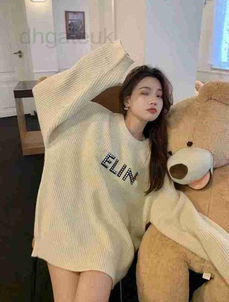 women's sweaters designer autumn and winter new colorful letter brick decoration rivet pullover sweater loose slouchy round neck cgrp, White;black
women's sweaters designer autumn and winter new colorful letter brick decoration rivet pullover sweater loose slouchy round neck cgrp, White;black