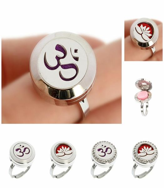 stainless steel rhinestone perfume ring lotus flower essential oil diffuser aromatherapy locket for women men 10pcs pads1338114, Golden;silver
stainless steel rhinestone perfume ring lotus flower essential oil diffuser aromatherapy locket for women men 10pcs pads1338114, Golden;silver