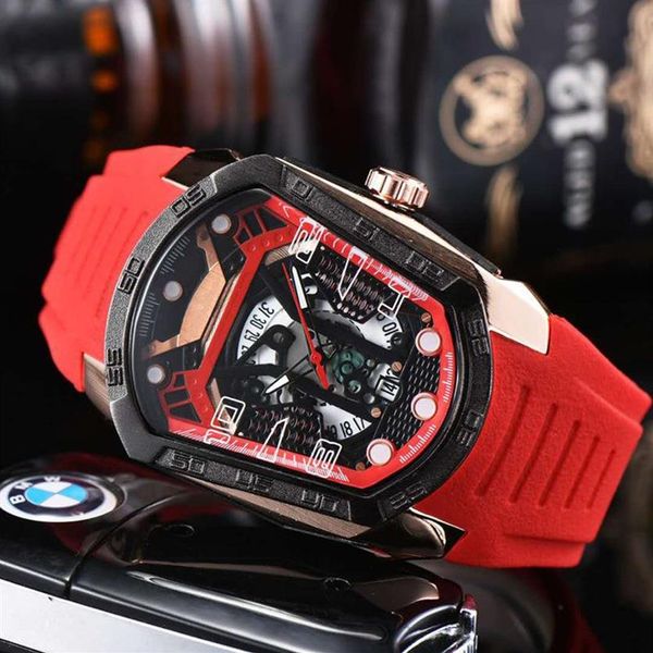 multi-function timing watch men's phantom six-pin hollow watches unique creative calendar silicone strap luxury male wristwat293p, Slivery;brown
multi-function timing watch men's phantom six-pin hollow watches unique creative calendar silicone strap luxury male wristwat293p, Slivery;brown