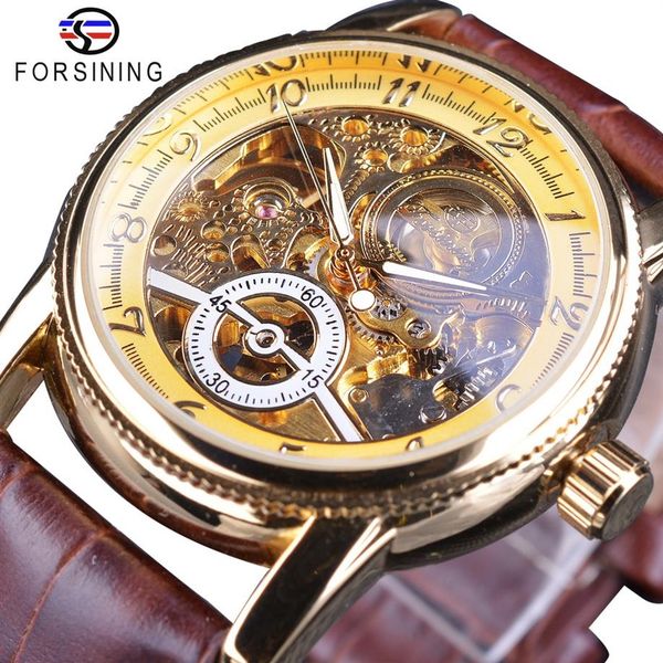 forsining classic royal retro luxury series golden case hollow skeleton dial brown leather mens automatic watch brand luxury217s, Slivery;brown
forsining classic royal retro luxury series golden case hollow skeleton dial brown leather mens automatic watch brand luxury217s, Slivery;brown
