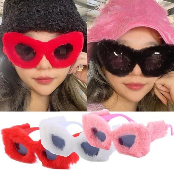 sunglasses fashion plush glasses trendy cat eyeglasses frame punk handmade fur fleece decorative mirror women men party eyewear4164566, White;black
sunglasses fashion plush glasses trendy cat eyeglasses frame punk handmade fur fleece decorative mirror women men party eyewear4164566, White;black