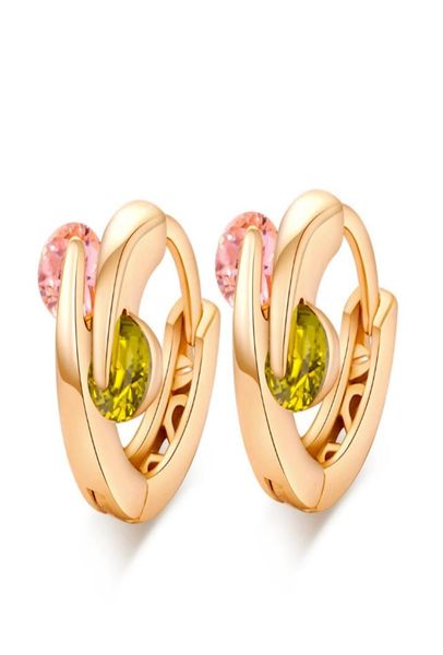 allergic real 18k yellow gold plated colorful cz earrings hoops for kids children girls women nice gift5949417, Golden;silver 
allergic real 18k yellow gold plated colorful cz earrings hoops for kids children girls women nice gift5949417, Golden;silver
