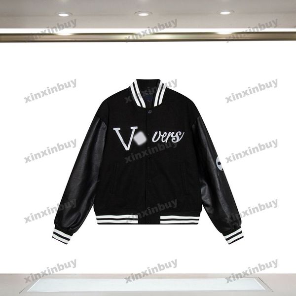 xinxinbuy men designer coat jacket diamonds letter jacquard long sleeve women gray black khaki green red s-2xl, Black;brown
xinxinbuy men designer coat jacket diamonds letter jacquard long sleeve women gray black khaki green red s-2xl, Black;brown