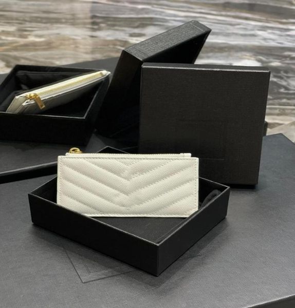 card holder designer wallet genuine leather caviar quilted bag size 13cm coin purses 5 card slot clssic hardware zipp9556127, Brown;gray
card holder designer wallet genuine leather caviar quilted bag size 13cm coin purses 5 card slot clssic hardware zipp9556127, Brown;gray